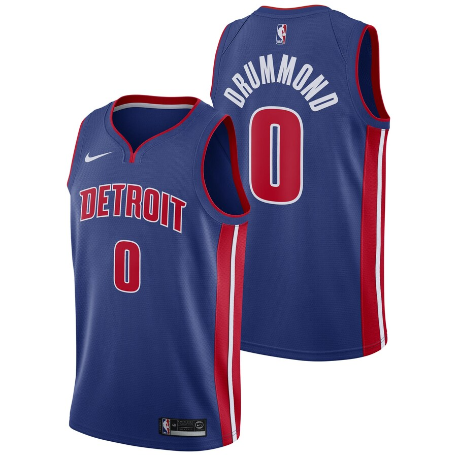Detroit Pistons Nike Icon Swingman Jersey - Andre Drummond - Mens
