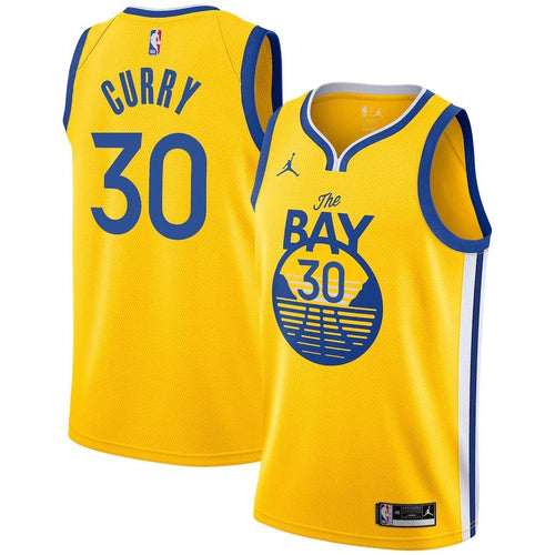 Golden State Warriors Jordan Statement Swingman Jersey - Stephen Curry - Mens