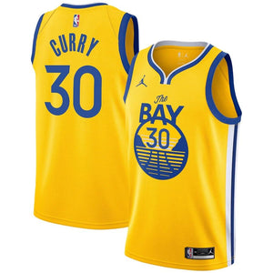 Golden State Warriors Jordan Statement Swingman Jersey - Stephen Curry - Mens