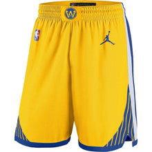 Load image into Gallery viewer, Golden State Warriors Jordan Statement Swingman Shorts - Mens