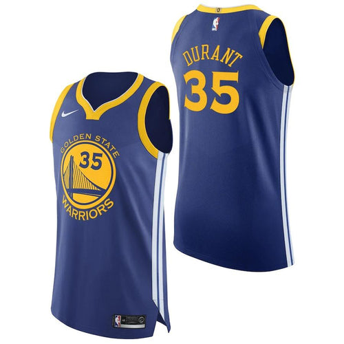 Golden State Warriors Nike Icon Authentic Jersey - Kevin Durant - Mens