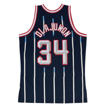 Load image into Gallery viewer, Houston Rockets Hakeem Olajuwon Hardwood Classics Road Swingman Jersey By Mitchell and Ness - Mens