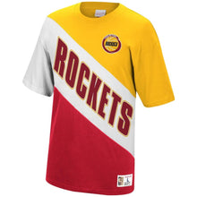 Load image into Gallery viewer, Houston Rockets Mitchell &amp; Ness Play by Play T-Shirt - Mens