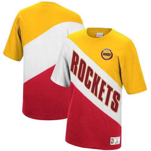 Houston Rockets Mitchell & Ness Play by Play T-Shirt - Mens