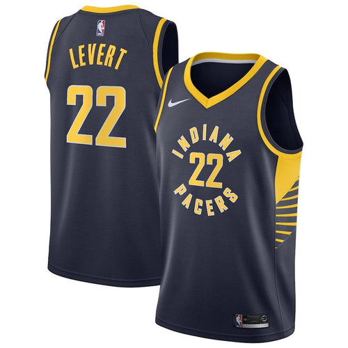 Indiana Pacers Nike Icon Swingman Jersey - Navy - Caris Levert - Mens