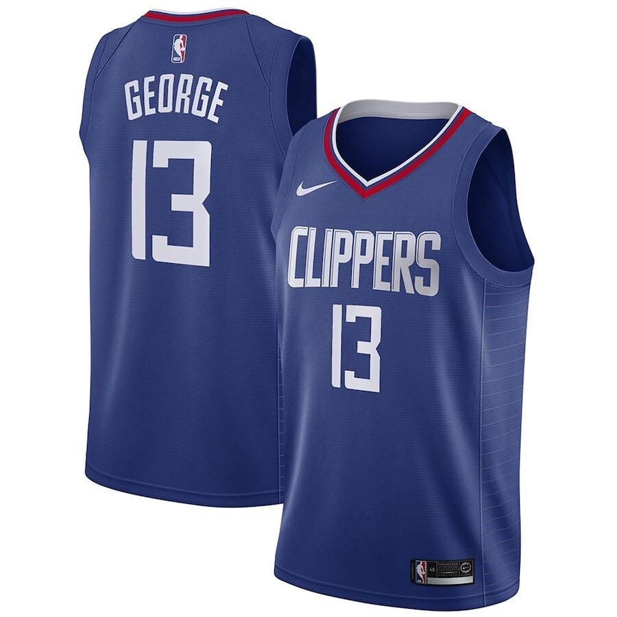 LA Clippers Nike Icon Swingman Jersey - Paul George - Mens