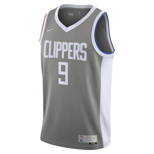 Los Angeles Clippers Nike Earned Edition Swingman Jersey - Serge Ibaka - Mens