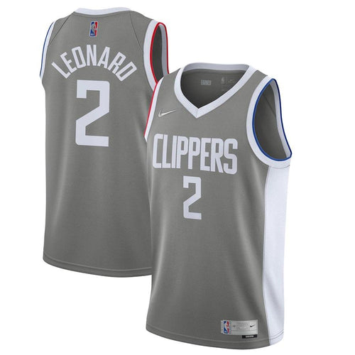 Los Angeles Clippers Nike Earned Edition Swingman Jersey - Kawhi Leonard - Mens