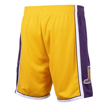 Load image into Gallery viewer, Los Angeles Lakers Hardwood Classics Road Swingman Shorts by Mitchell &amp; Ness - Mens