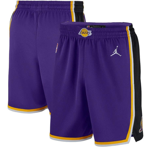 Los Angeles Lakers Jordan Statement Swingman Shorts - Custom - Mens