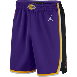 Los Angeles Lakers Jordan Statement Swingman Shorts - Custom - Mens