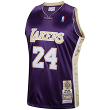 Load image into Gallery viewer, Los Angeles Lakers Kobe Bryant Hall of Fame Authentic Jersey By Mitchell &amp; Ness - Purple - Mens