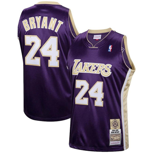 Los Angeles Lakers Kobe Bryant Hall of Fame Authentic Jersey By Mitchell & Ness - Purple - Mens