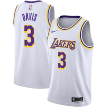 Load image into Gallery viewer, Los Angeles Lakers Nike Association Swingman Jersey - Anthony Davis - Mens
