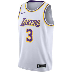 Los Angeles Lakers Nike Association Swingman Jersey - Anthony Davis - Mens