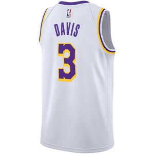 Los Angeles Lakers Nike Association Swingman Jersey - Anthony Davis - Mens