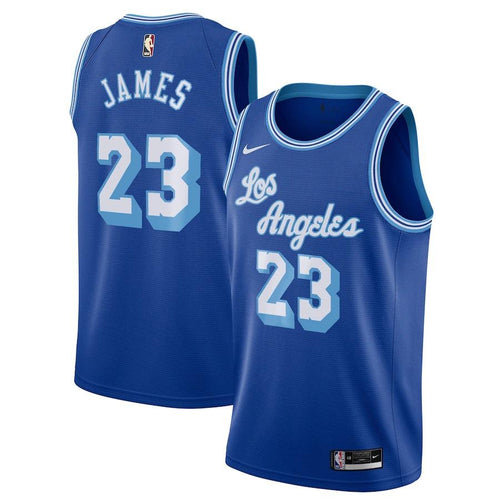 Los Angeles Lakers Nike Classic Edition Swingman Jersey - LeBron James - Mens