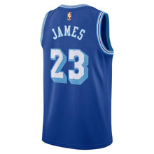 Load image into Gallery viewer, Los Angeles Lakers Nike Classic Edition Swingman Jersey - LeBron James - Mens