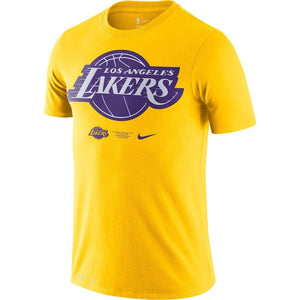 Los Angeles Lakers Nike Dri-fit Essential Logo T-Shirt - Mens