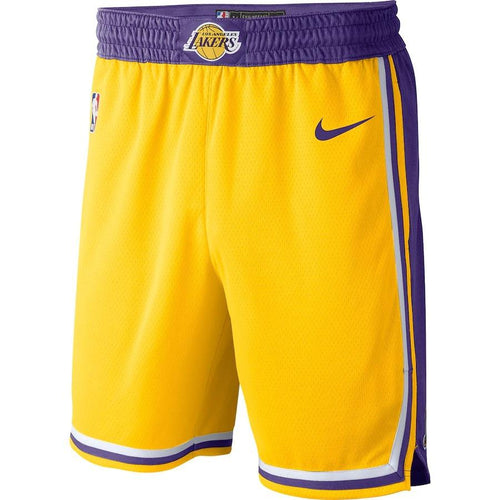 Los Angeles Lakers Nike Icon Swingman Shorts - Mens