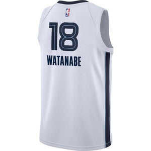 Memphis Grizzlies Nike Association Swingman Jersey - Yuta Watanabe - Mens