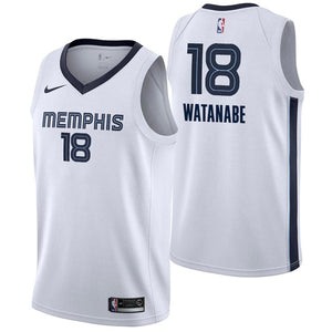 Memphis Grizzlies Nike Association Swingman Jersey - Yuta Watanabe - Mens