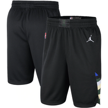 Load image into Gallery viewer, Millwaukee Bucks Jordan Statement Swingman Shorts - Custom - Mens
