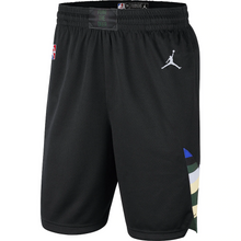 Load image into Gallery viewer, Millwaukee Bucks Jordan Statement Swingman Shorts - Custom - Mens