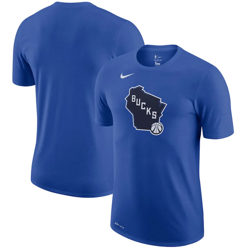 Milwaukee Bucks Nike City Edition Logo T-Shirt