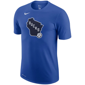 Milwaukee Bucks Nike City Edition Logo T-Shirt