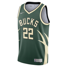 Load image into Gallery viewer, Milwaukee Bucks Nike Earned Edition Swingman Jersey - Khris Middleton - Mens