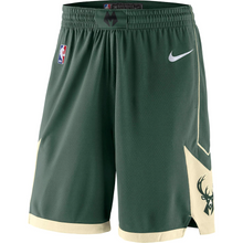 Load image into Gallery viewer, Milwaukee Bucks Nike Icon Swingman Shorts - Mens