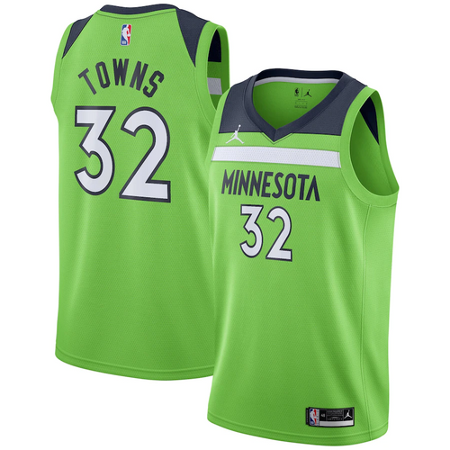 Minnesota Timberwolves Jordan Statement Swingman Jersey - Karl-Anthony Towns - Mens