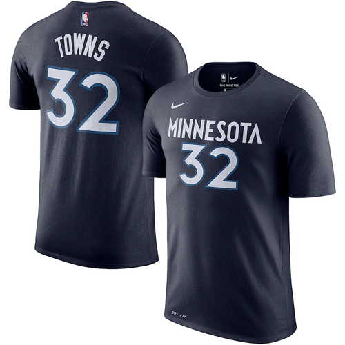 Minnesota Timberwolves Name & Number T-Shirt - Karl-Anthony Towns