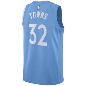 Minnesota Timberwolves Nike City Edition Swingman Jersey - Karl-Anthony Towns - Mens