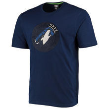 Load image into Gallery viewer, Minnesota Timberwolves Split Graphic T-Shirt - Navy - Mens