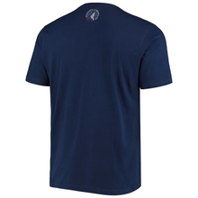 Load image into Gallery viewer, Minnesota Timberwolves Split Graphic T-Shirt - Navy - Mens