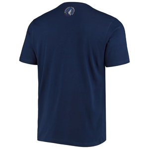 Minnesota Timberwolves Split Graphic T-Shirt - Navy - Mens