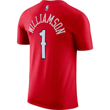 Load image into Gallery viewer, New Orleans Pelicans Jordan Statement Name &amp; Number T-Shirt - Zion Williamson - Mens