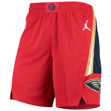 Load image into Gallery viewer, New Orleans Pelicans Jordan Statement Swingman Shorts - Custom - Mens