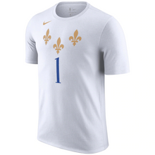 Load image into Gallery viewer, New Orleans Pelicans Nike City Edition Name &amp; Number T-Shirt - Zion Williamson - Mens