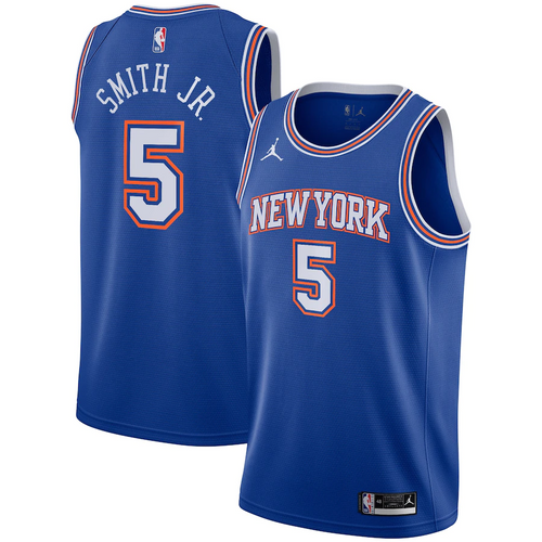 New York Knicks Jordan Statement Swingman Jersey - Dennis Smith Jr - Mens