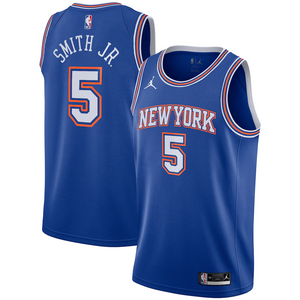 New York Knicks Jordan Statement Swingman Jersey - Dennis Smith Jr - Mens