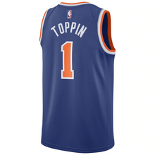 Load image into Gallery viewer, New York Knicks Nike Icon Swingman Jersey - Obi Toppin - Mens