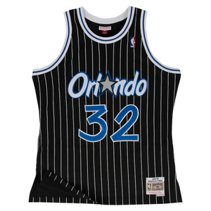 Orlando Magic Shaquille O Neal Hardwood Classics Alternate Swingman Jersey - Mens