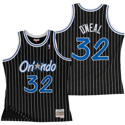 Orlando Magic Shaquille O Neal Hardwood Classics Alternate Swingman Jersey - Mens