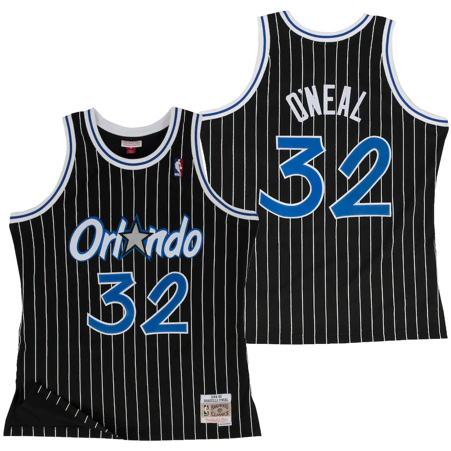 Orlando Magic Shaquille O Neal Hardwood Classics Alternate Swingman Jersey - Mens
