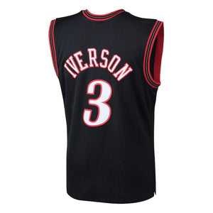 Philadelphia 76ers Allen Iverson 2000-01 Road Swingman Jersey by Mitchell & Ness - Mens
