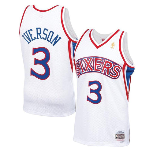Philadelphia 76ers Allen Iverson Swingman Jersey by Mitchell & Ness