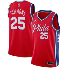 Load image into Gallery viewer, Philadelphia 76ers Jordan Statement Swingman Jersey - Ben Simmons - Mens
